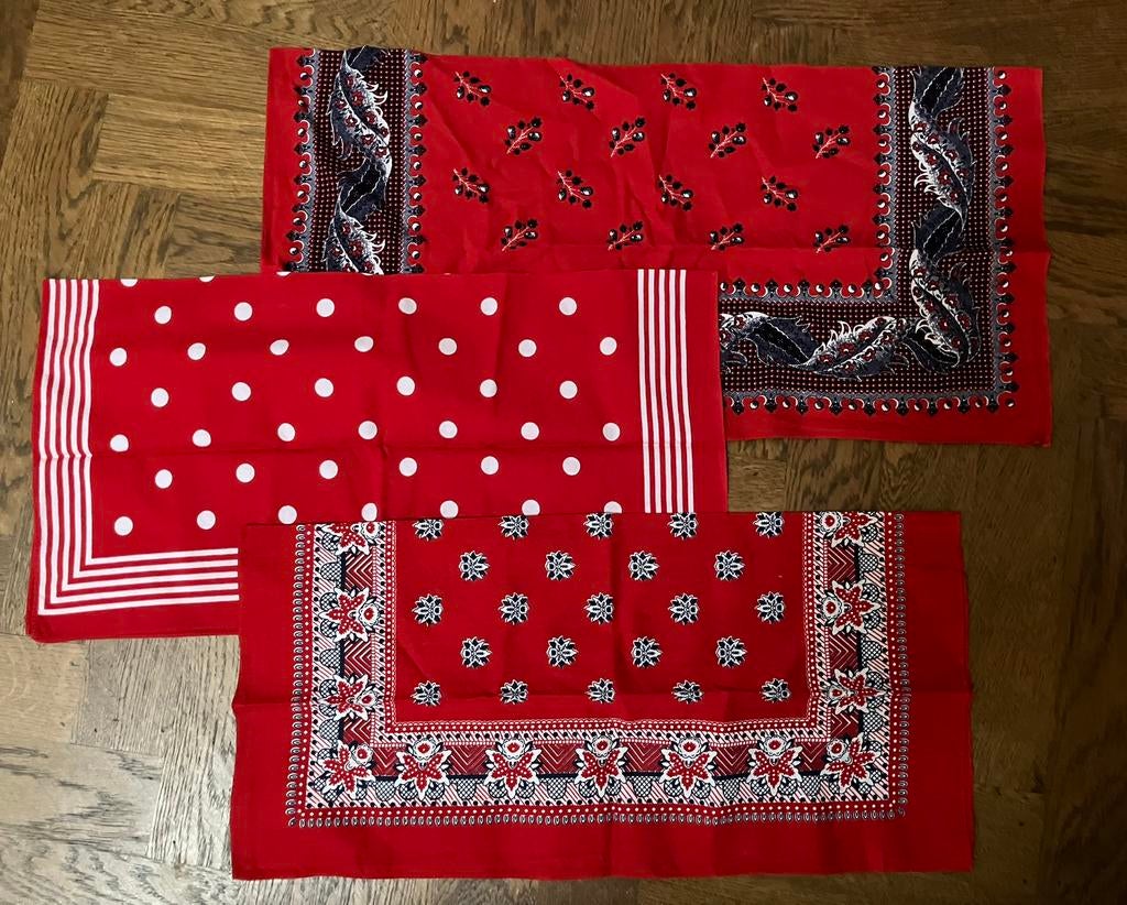 Boeren zakdoeken, Ophalen of Verzenden, Zo goed als nieuw, Carnaval