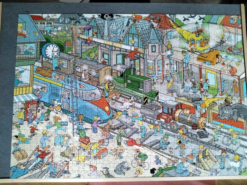 Puzzel, Ophalen of Verzenden, 500 t/m 1500 stukjes, Zo goed als nieuw