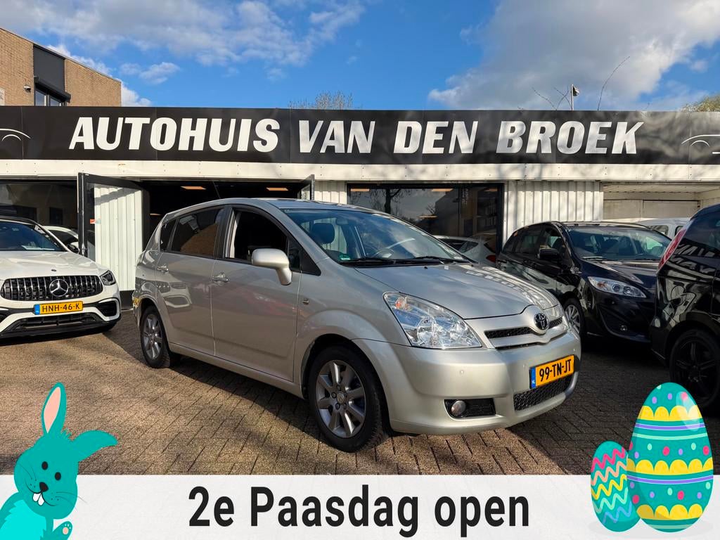 Toyota Verso 1.6 VVT-i Dynamic|NAP|Airco|Cruise|Clima|Lmv|Tr, 1330 kg, Gebruikt, Zwart, 4 cilinders