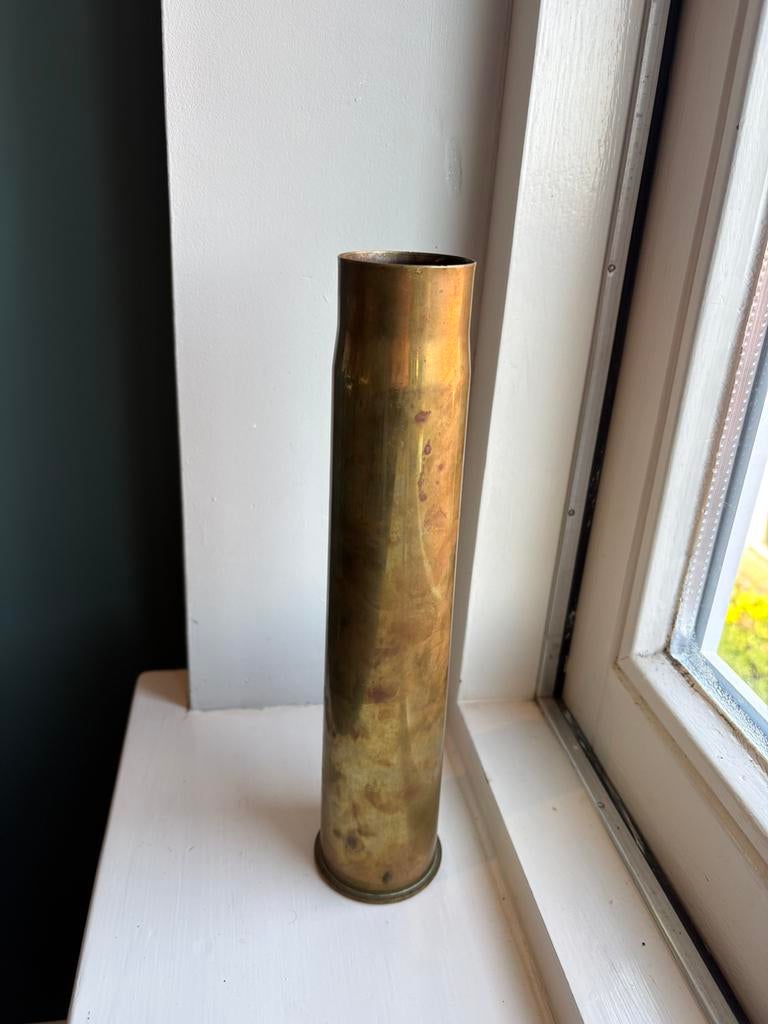 WW2 WO2 Belgische huls 1936, Verzamelen, Ophalen of Verzenden, Landmacht, Overige gebieden, Hulzen of Bodemvondsten