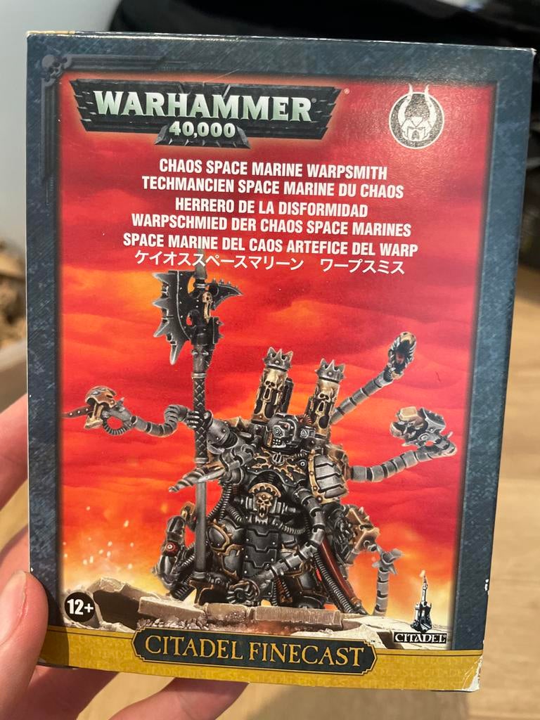 Warhammer 40K Chaos Space Marine Warpsmith (Finecast), Ophalen of Verzenden, Nieuw, Warhammer 40000, Figuurtje(s)
