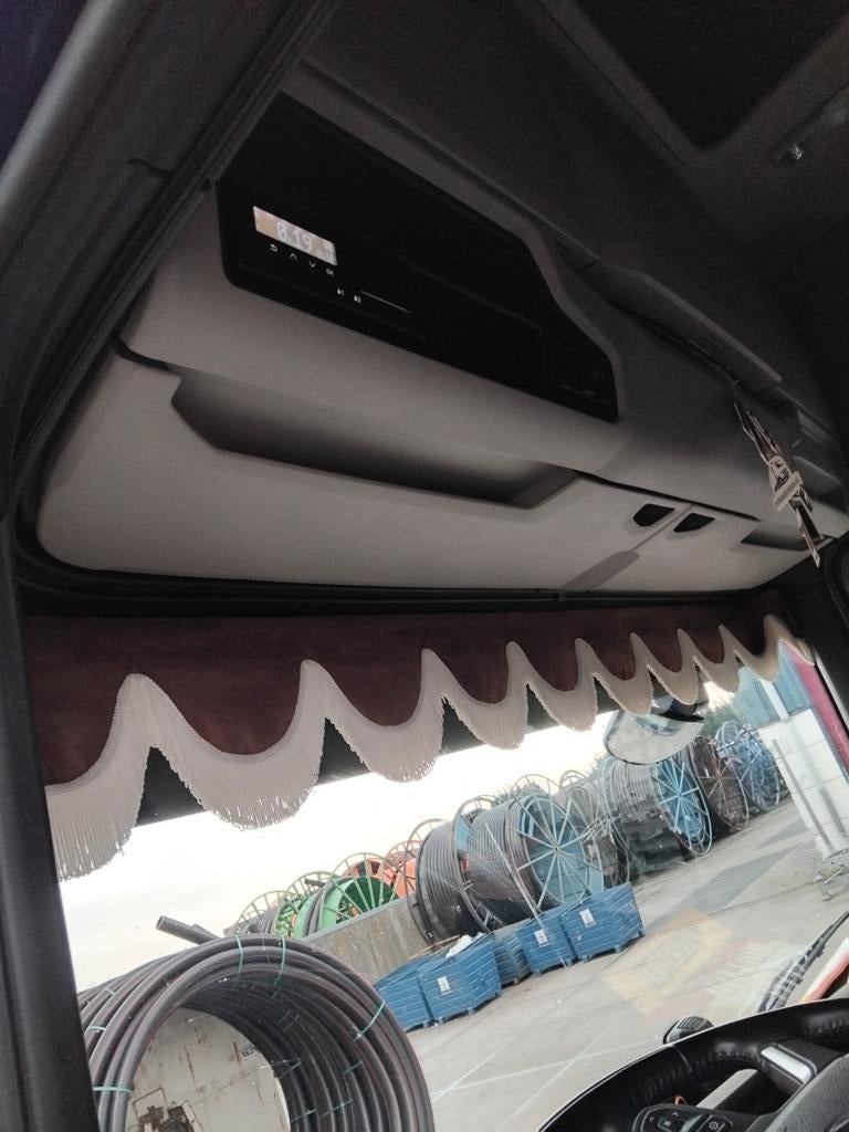 Gordijnen + raamband, uit scania ng r serie, Ophalen of Verzenden, Gebruikt, Overige merken, Interieur en Bekleding