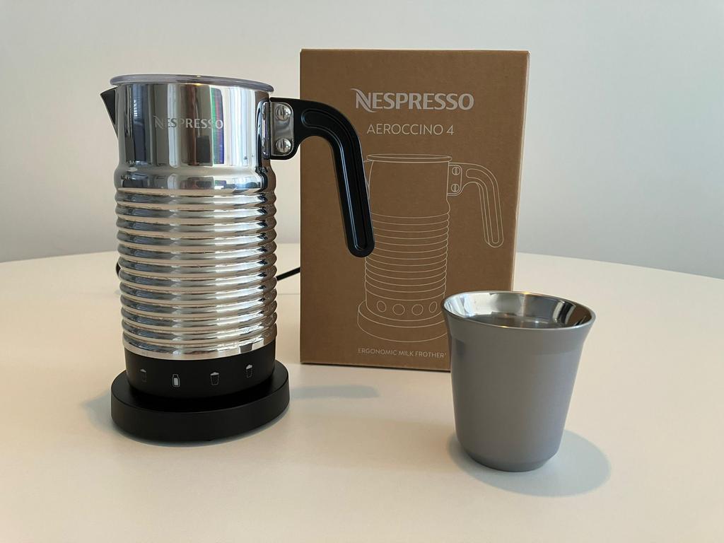 Nespresso Aeroccino 4 + Pixie kopje , 4 bereidingswijzen, Witgoed en Apparatuur, Ophalen, Zo goed als nieuw