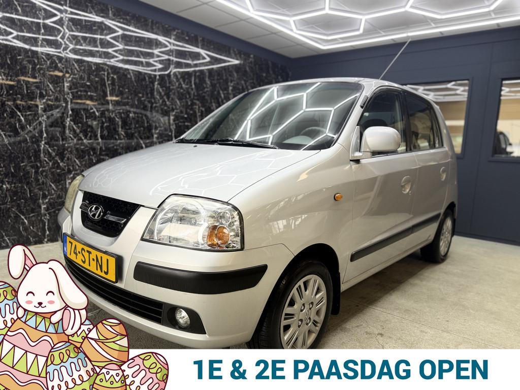 Hyundai Atos 1.1i Dynamic First Edition (bj 2006), Voorwielaandrijving, 31 €/maand, 4 cilinders, Origineel Nederlands