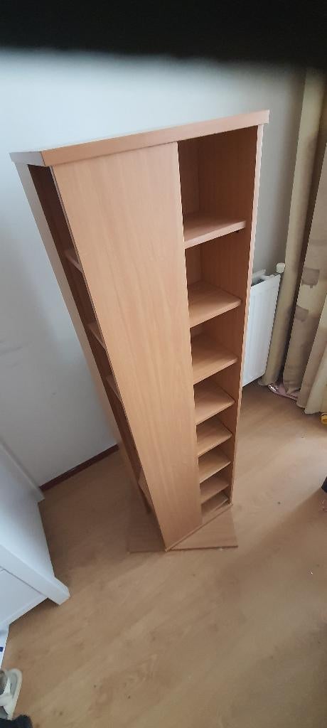 Draaiend cd rek, Huis en Inrichting, Woonaccessoires | Cd- en Dvd-rekken, Ophalen, Gebruikt, 75 tot 150 discs, Cd's