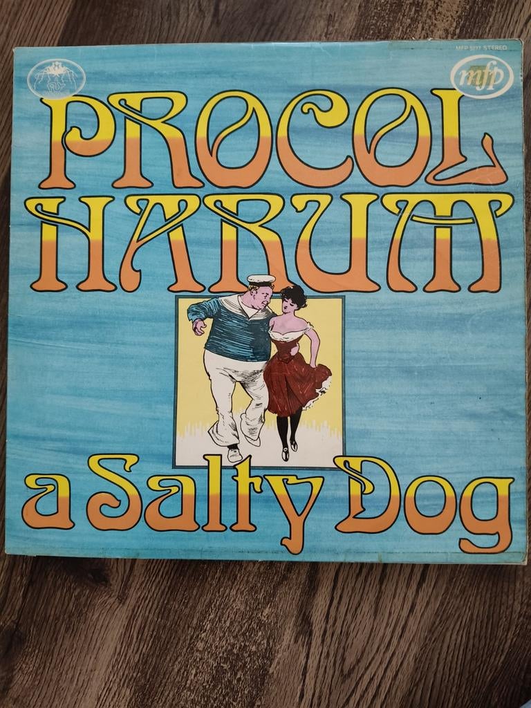 Procol Harum - A Salty Dog vinyl, Ophalen of Verzenden, Gebruikt, 12 inch