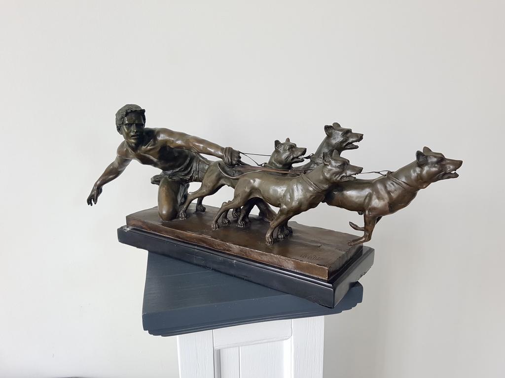 Bronzen beeld van Alexandre Kéléty, Ophalen of Verzenden