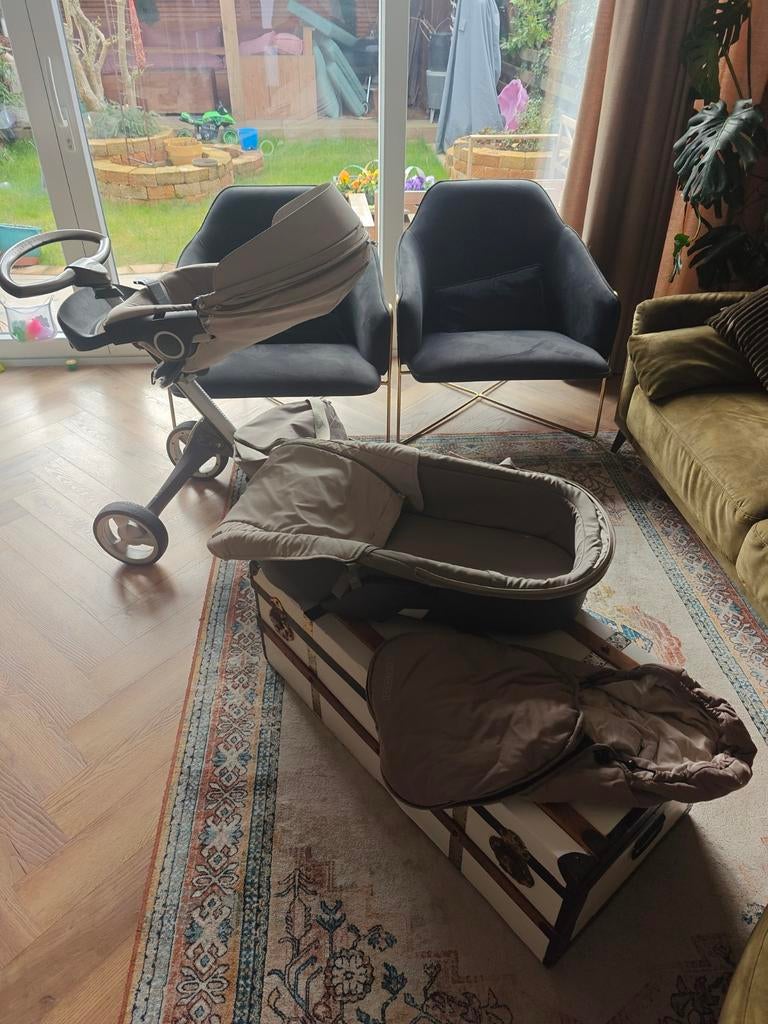 Stokke Xplory kinderwagen met accessoires, Ophalen, Gebruikt, Overige merken