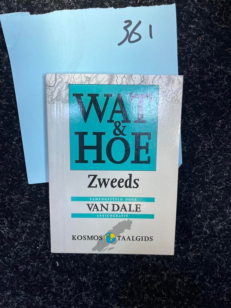 Wat & Hoe Zweeds - Van Dale Lexicografie, Boeken, Ophalen of Verzenden, Zo goed als nieuw, Non-fictie