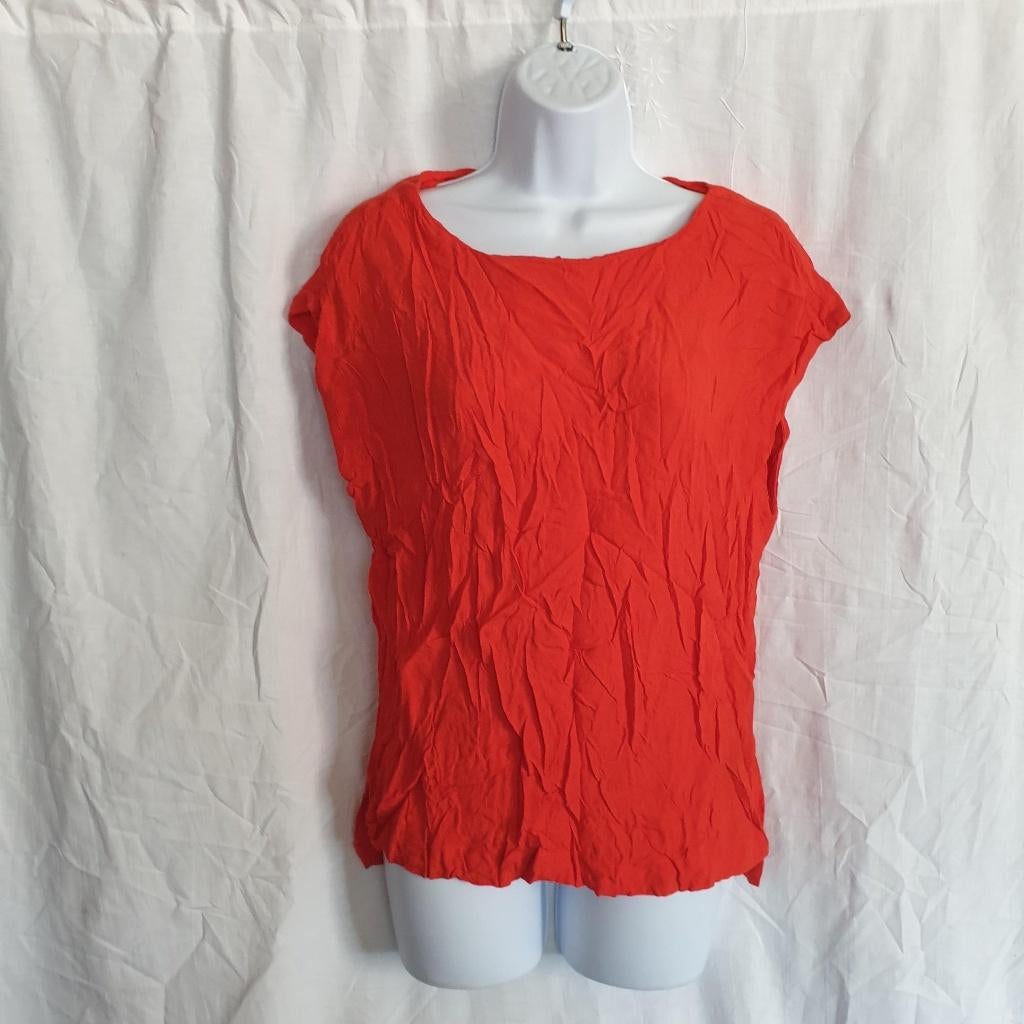 Mooi oranje damesshirt. Mt S Merk Sissy Boy, ., Oranje, Ophalen of Verzenden, Zo goed als nieuw