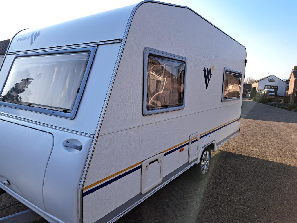 Vimara Vimara 420 voortent Dorema, Caravans en Kamperen, Caravans, Overige merken, Bedrijf, Treinzit, Tot en met 4