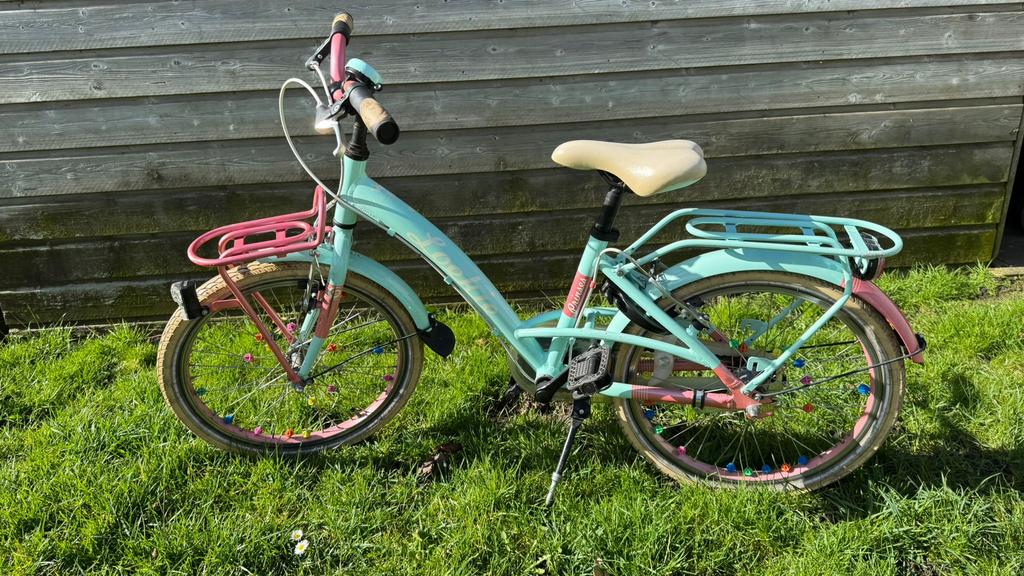 Loekie Prinses meisjesfiets 20 inch, Ophalen, Gebruikt, 20 inch, Handrem