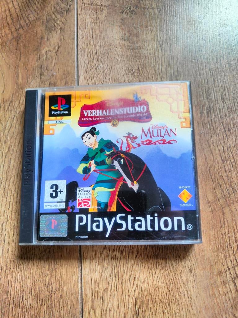 PS1 spel - Disney's Mulan, Spelcomputers en Games, Games | Sony PlayStation 1, Avontuur en Actie, 1 speler, Ophalen of Verzenden