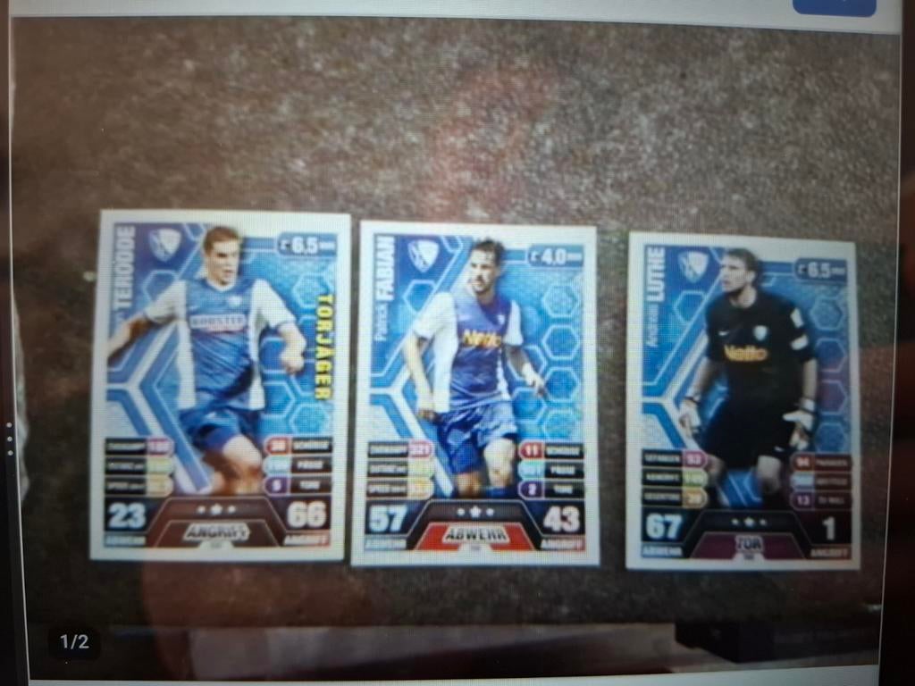 3 Kaartjes VFL Bochem, Verzamelen, Ophalen of Verzenden, Nieuw, Buitenlandse clubs, Poster, Plaatje of Sticker