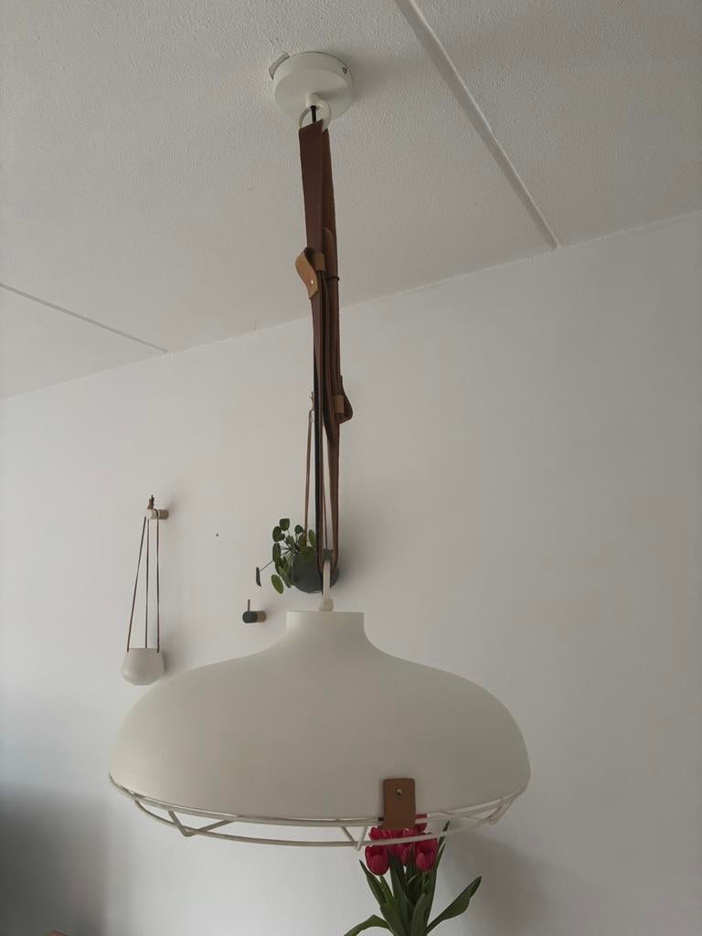 Zuiver Dek Hanglamp wit, Ophalen, Gebruikt, Metaal, Minder dan 50 cm