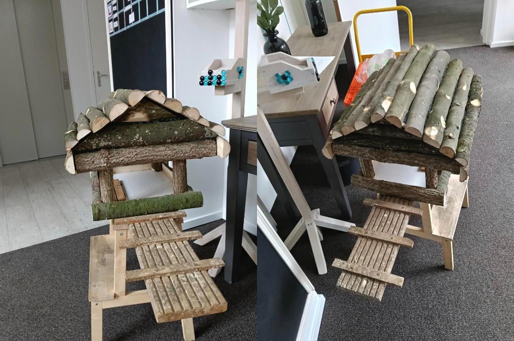 Handgemaakte vogelhuis, Ophalen, Nieuw