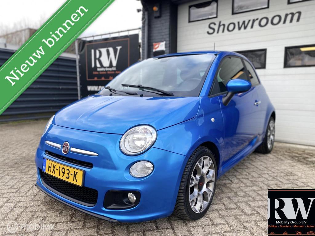 Fiat 500 0.9 TwinAir Turbo AC*CLIMA*DIGITALE TELLLER*APK2027, Voorwielaandrijving, Gebruikt, 905 kg, Bedrijf