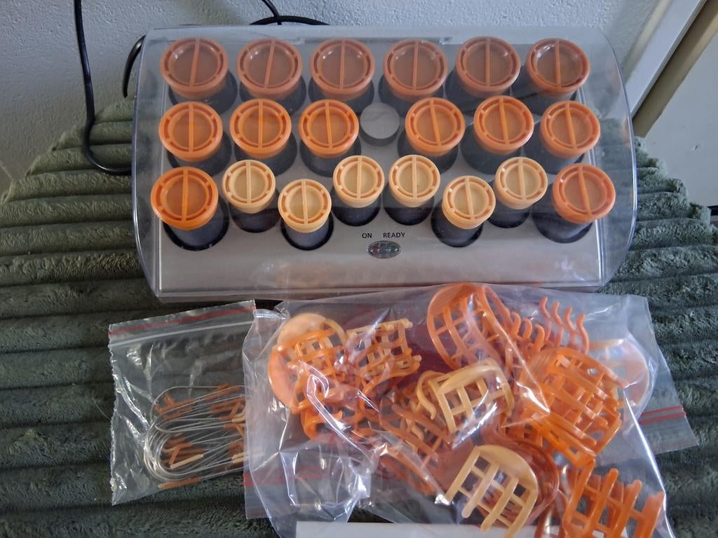 Carmen krulsset, Sieraden, Tassen en Uiterlijk, Uiterlijk | Haarverzorging, Ophalen of Verzenden, Zo goed als nieuw, Krultang of Stijltang