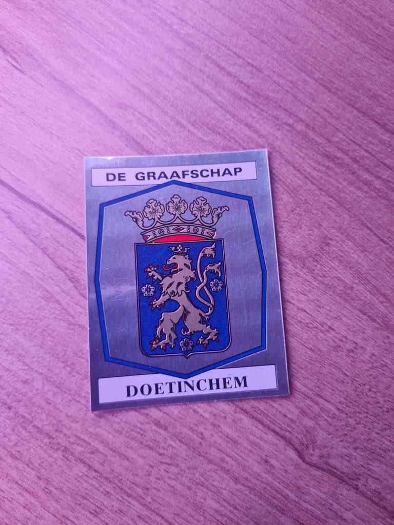 Panini Voetbal 88 Embleem De Graafschap Sticker #345, Ophalen of Verzenden, Gebruikt, Overige binnenlandse clubs, Poster, Plaatje of Sticker