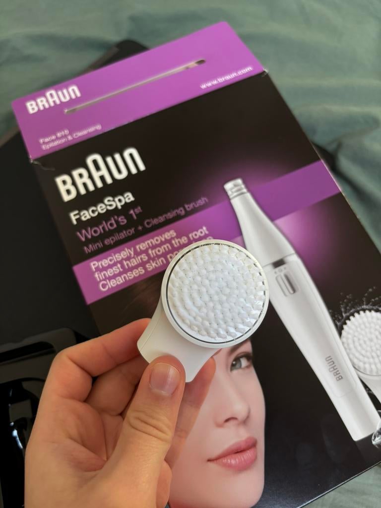 Braun FaceSpa cleaning brush vervangborstel nieuw, Ophalen of Verzenden, Nieuw, Gehele gezicht, Reiniging