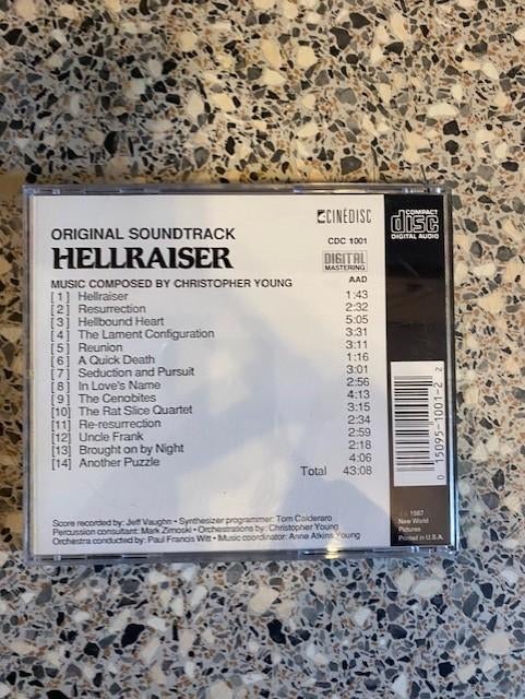 Hellraiser 1 t/m 3, Ophalen of Verzenden, Zo goed als nieuw