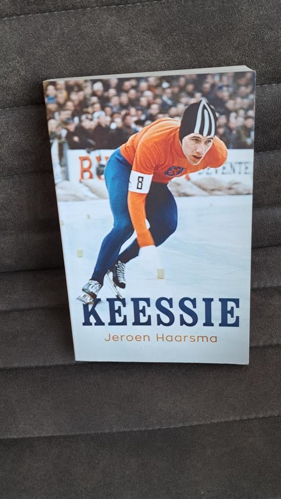 Sportboek .KEESSIE. schaatslegende.kees verkerk, Wintersport, Ophalen of Verzenden, Zo goed als nieuw, Jeroen haarsma