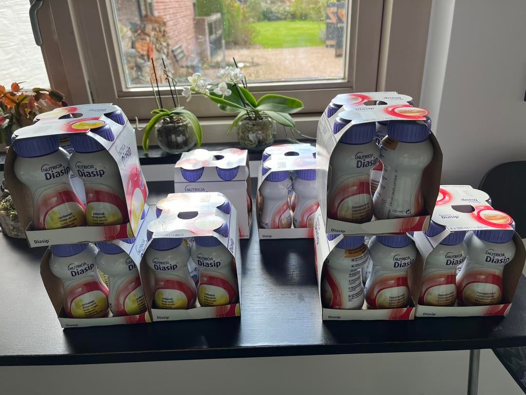 32 Nutricia dieetvoeding flesjes : Diasip., Ophalen of Verzenden, Nieuw, Dieet en Voeding