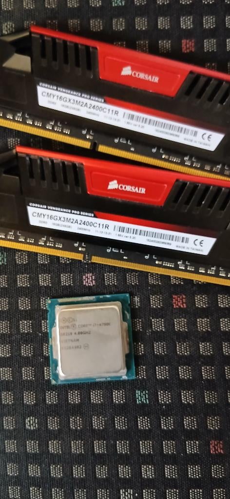 geheugen snelle ddr3 2x8gb 2400mhz, Gebruikt, 2400mhz, DDR3, Ophalen of Verzenden