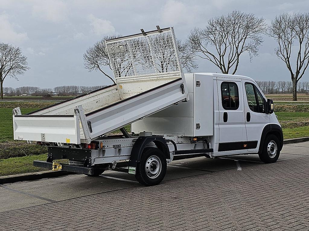 FIAT DUCATO 2.2 dub.cab kipper euro6, Gebruikt, Euro 6, 179 pk, 7 stoelen