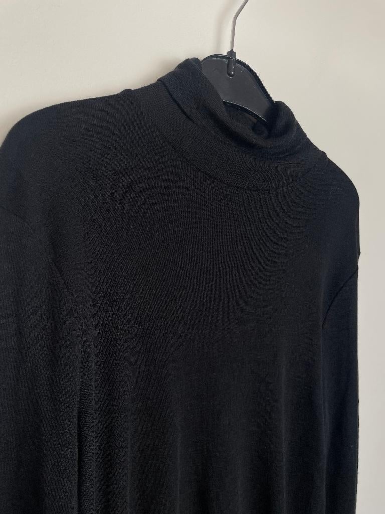 COS dungebreide trui top maat 40 wol met col, Kleding | Dames, Maat 38/40 (M), COS, The Cos Company B.V., Zwart