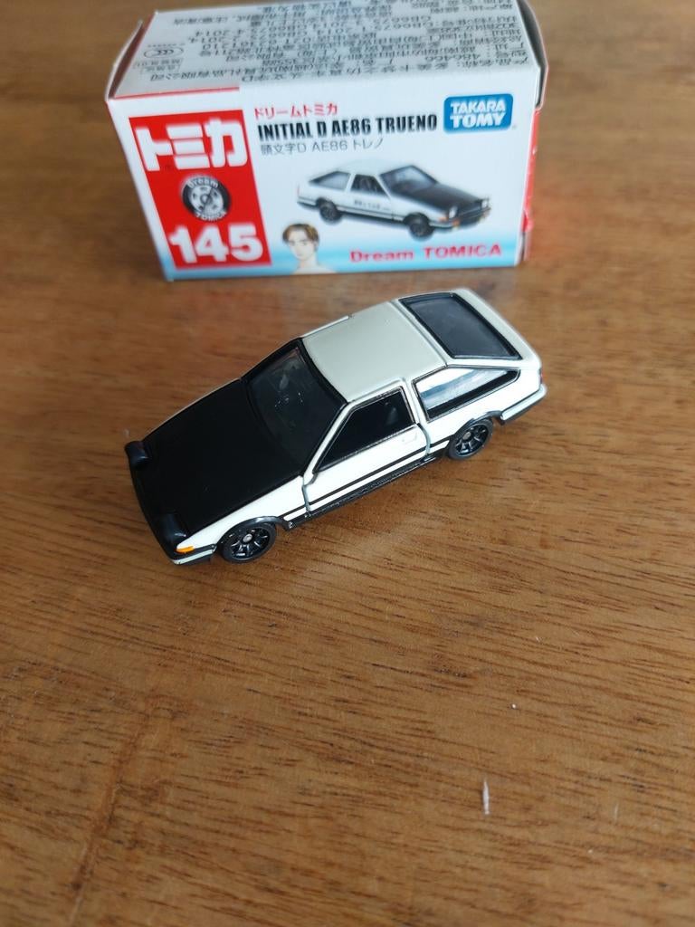MODELAUTO TAKARA TOMY TOYOTA AE86 TRUENO, Ophalen of Verzenden, Zo goed als nieuw, Auto