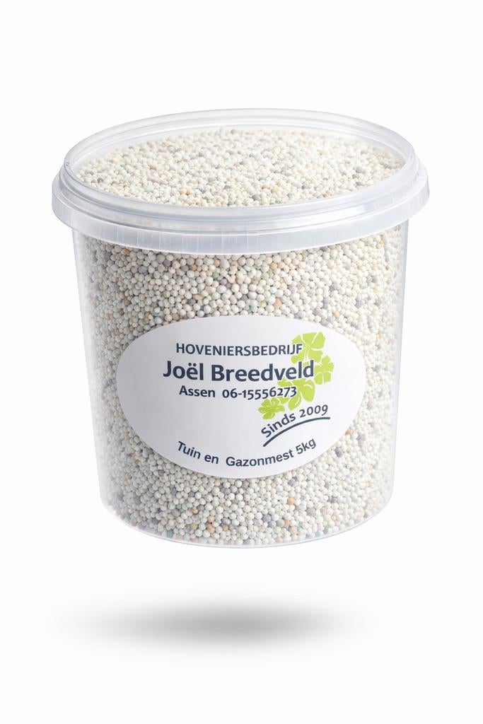 Tuin- en Gazonmest 5kg - Hoveniersbedrijf Joël Breedveld, Ophalen, Mest
