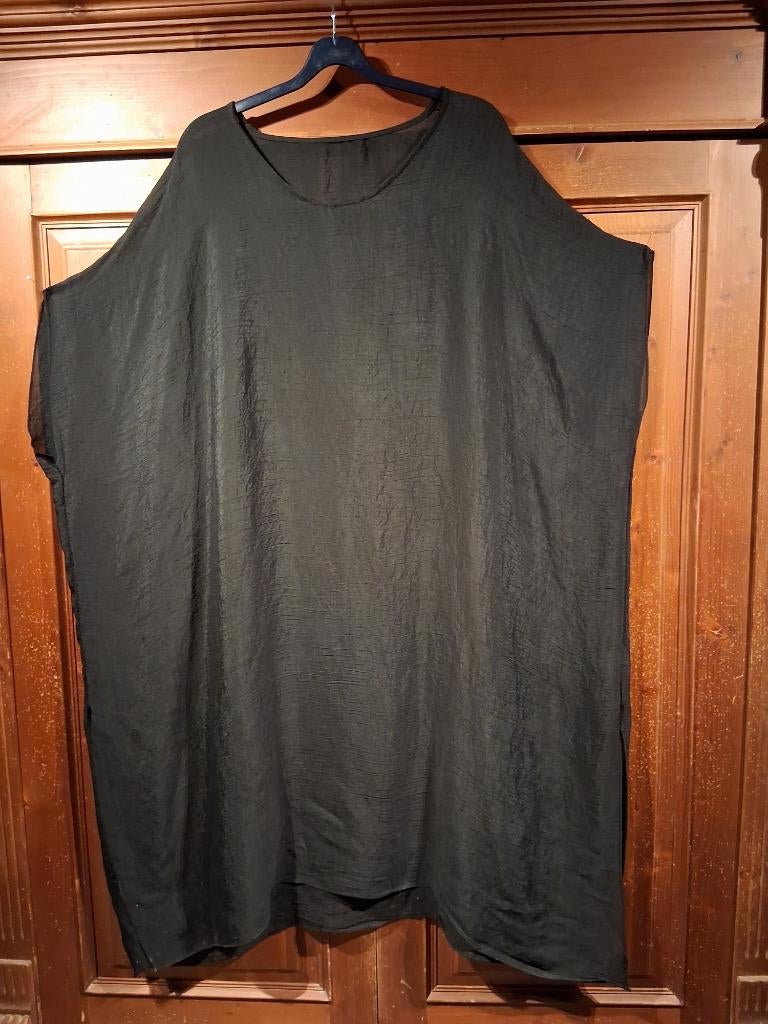 mooie zwarte kaftan / cover up One Size, Ophalen of Verzenden, Nieuw, Zwart, Jurk