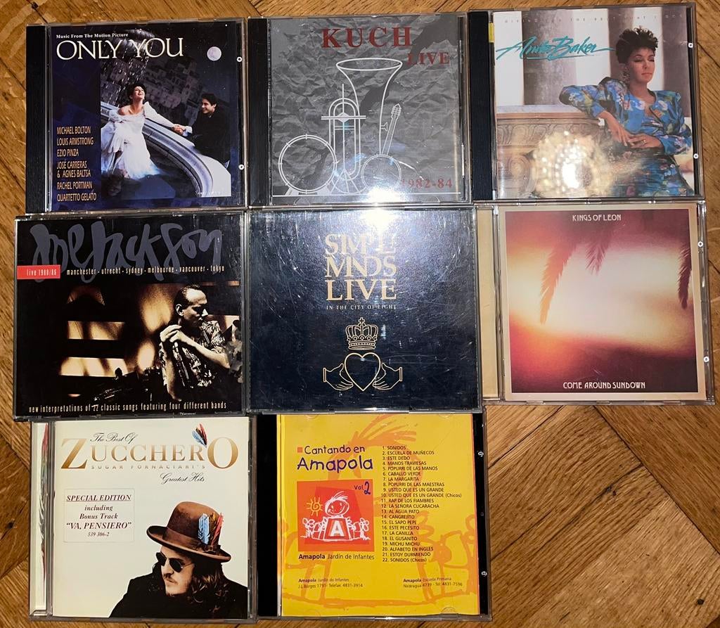 Cd joe jackson simple minds kuch anita baker zucchero, Ophalen of Verzenden, Zo goed als nieuw
