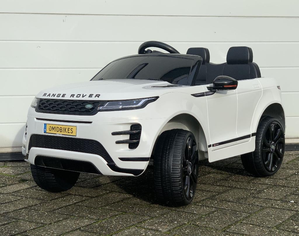 Range Rover Evoque 12v zwart bluetooth Rc / Leder zitje/ EVA, Ophalen of Verzenden, Nieuw