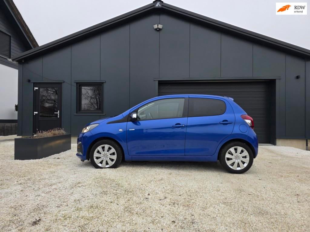 Peugeot 108 Allure TOP! 2020 Cabrio BTW- auto, Auto's, Voorwielaandrijving, Stof, Gebruikt, Start-stop-systeem