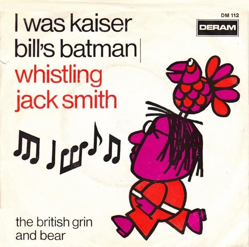 1967    Whistling Jack Smith       I Was Kaiser Bills Batman, 7 inch, Single, Ophalen of Verzenden, Zo goed als nieuw