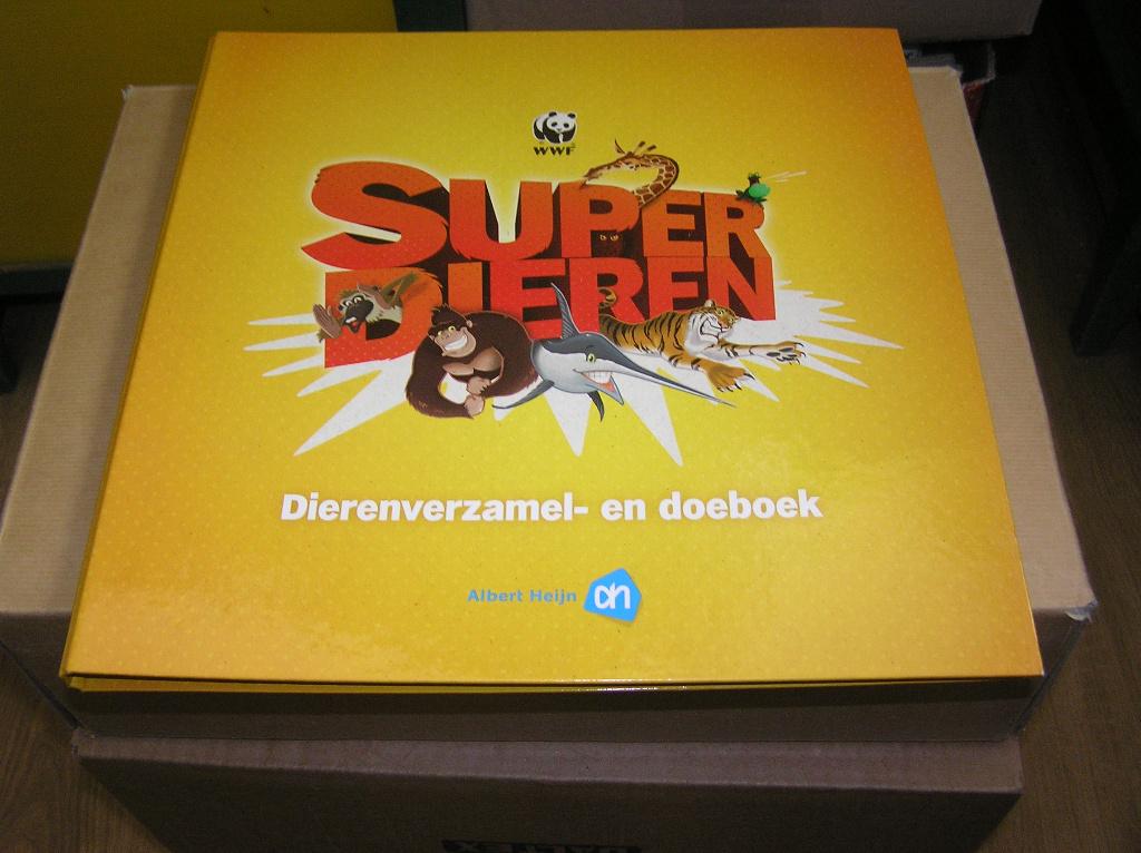 Superdieren met alle verzamelkaartjes., Albert Heijn, Ophalen of Verzenden