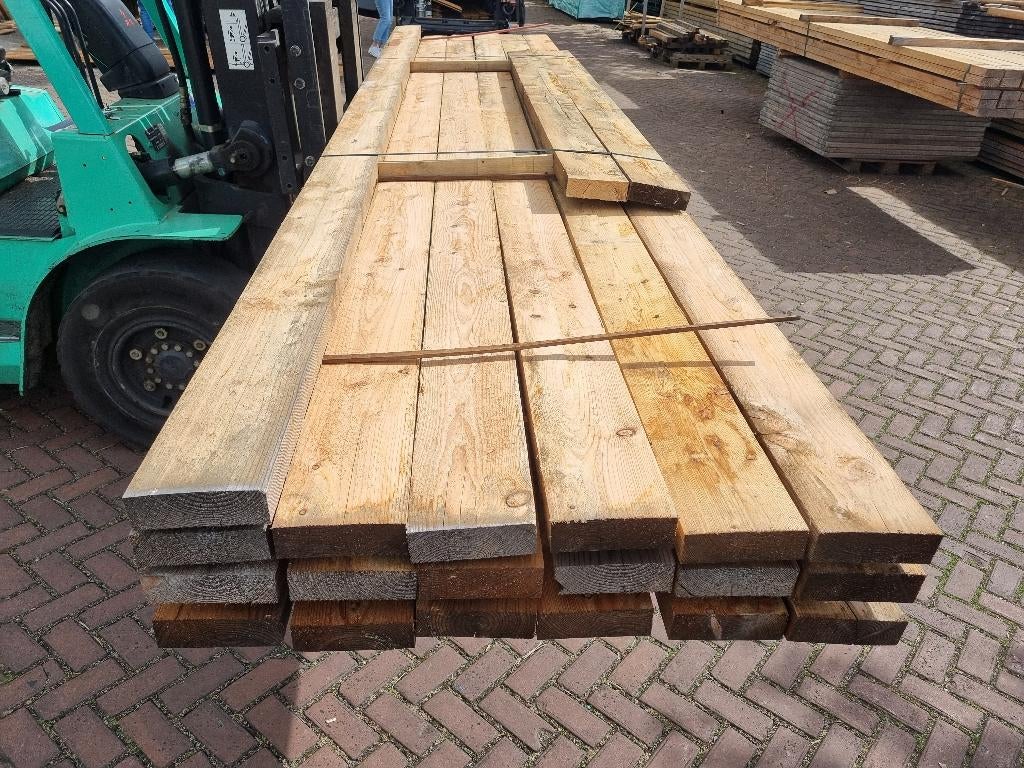 Douglas balken fijnbezaagd 5.0x16.5 cm - nr: TB10, Ophalen, Nieuw, 250 cm of meer, Balken