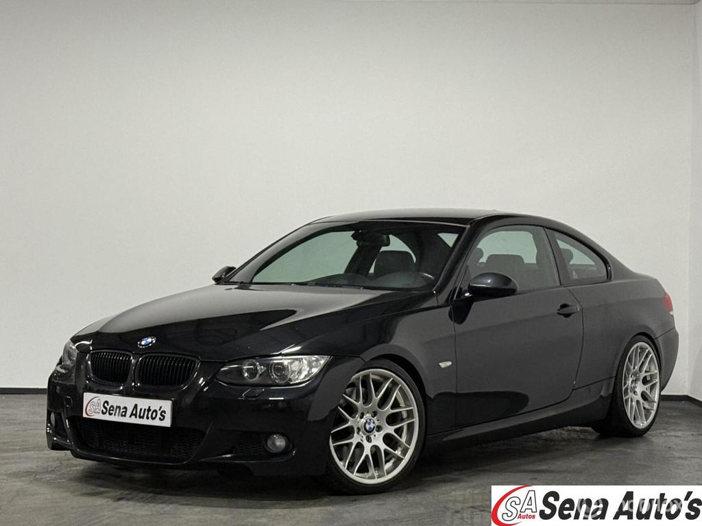 BMW 3-serie Coupé 335i / M-Sport / DCT / Uitmuntende staat., Automaat, Achterwielaandrijving, Gebruikt, Zwart