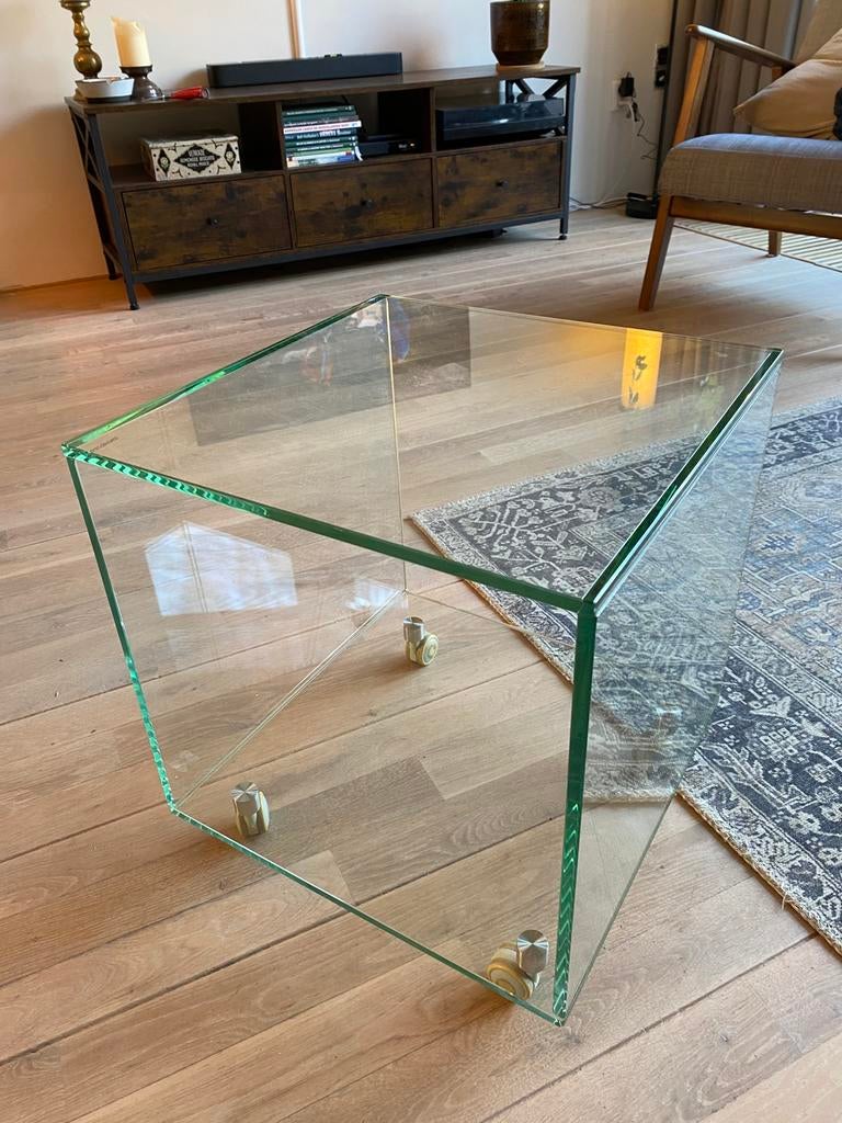 Design kubus, Minder dan 45 cm, Rond, Ophalen of Verzenden, Modern design