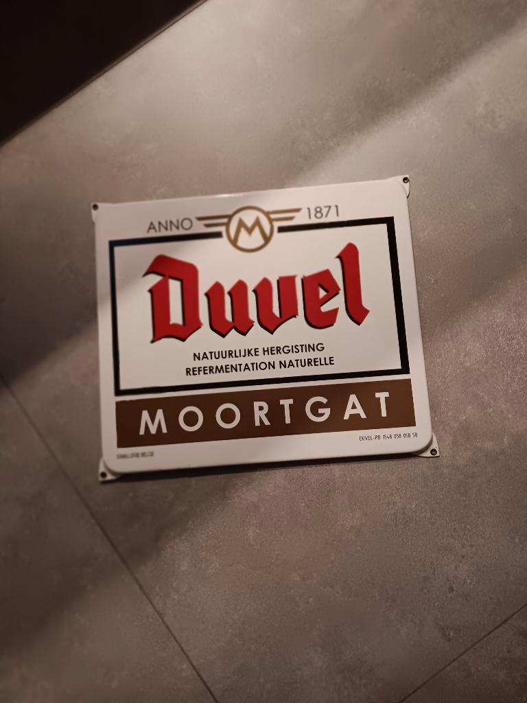 Bier borden, Verzamelen, Ophalen, Zo goed als nieuw, Reclamebord