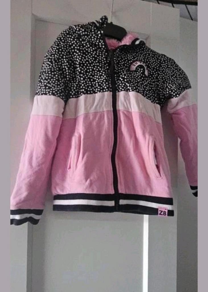 Roze jasje maat 116-122, Ophalen of Verzenden, Zo goed als nieuw, Meisje, Jas