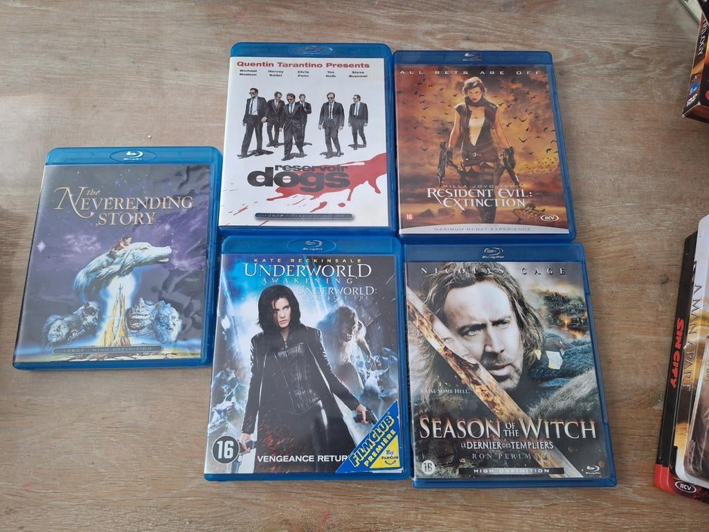 Blu-ray films: The Neverending Story, Underworld, Reservoir, Ophalen of Verzenden, Zo goed als nieuw, Avontuur