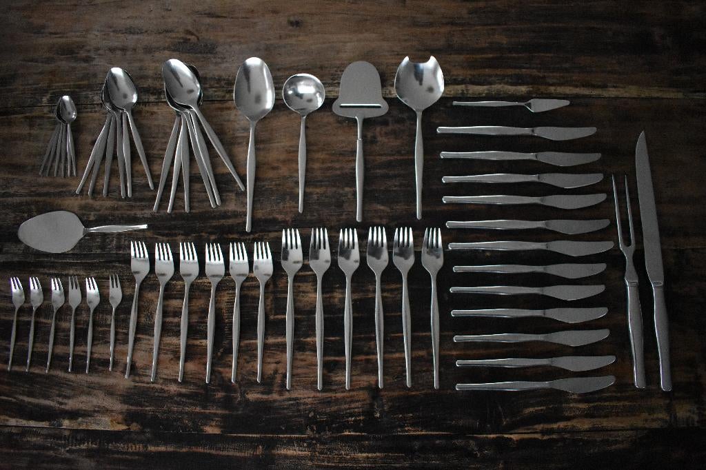 Gero Zilduro 730 Romanti 6 persoons cassette - bestekset, Ophalen of Verzenden