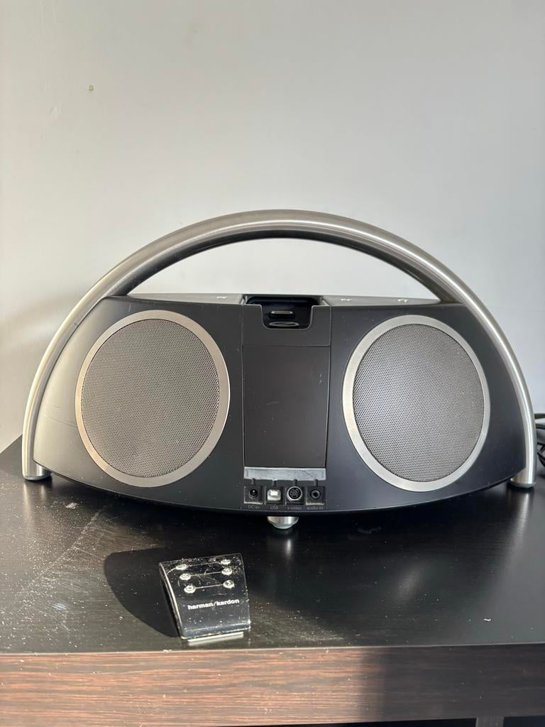 Harman/kardon box met oude Iphone uitsluiting en aux, Ophalen, Gebruikt, Overige typen, Overige merken