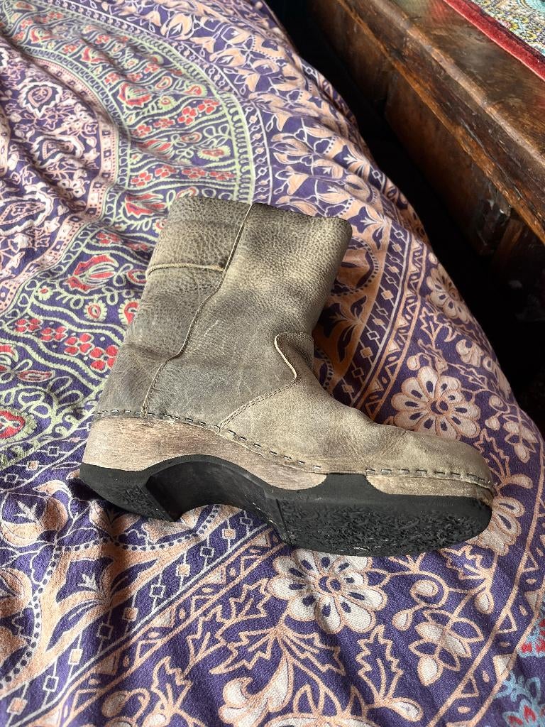 Super mooie taupe kleurige Clumpy Bente 91 klomplaarzen 39, Beige, Lage of Enkellaarzen, Ophalen of Verzenden, Clumpy