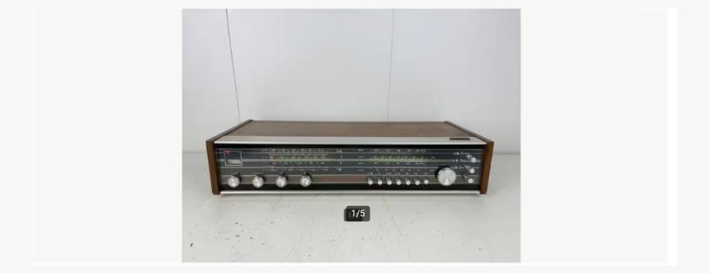 Philips 22RH781 Vintage Receiver., Zo goed als nieuw, Ophalen, Overige merken, Minder dan 60 watt