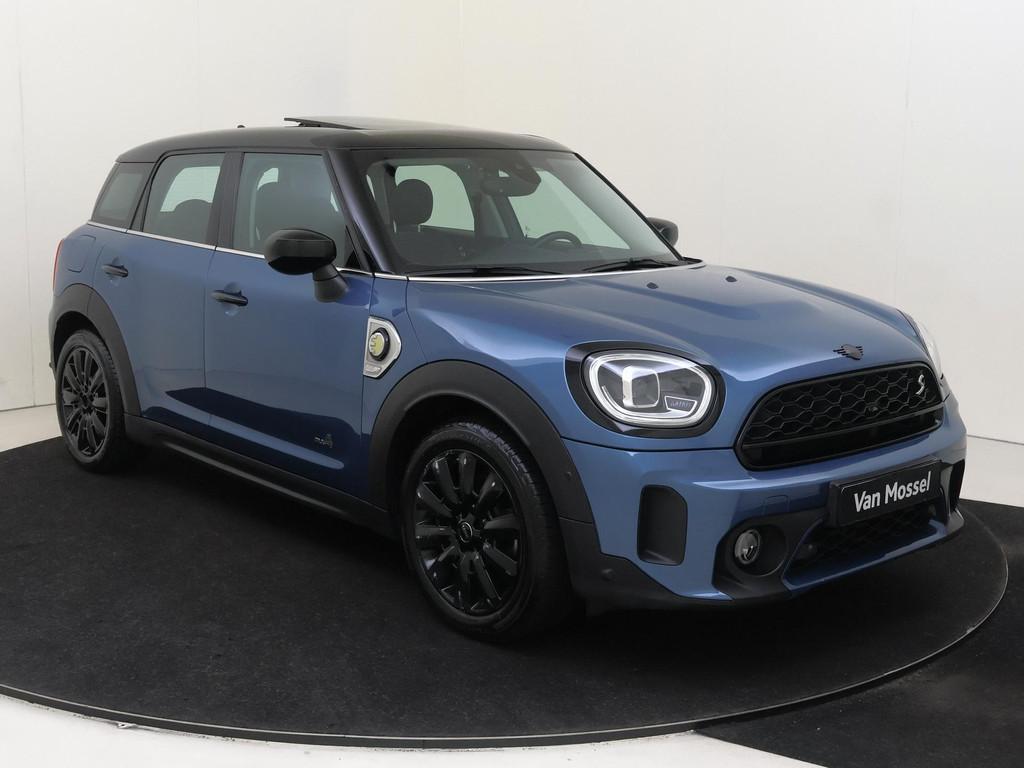 Mini Mini Countryman 1.5 Cooper S E ALL4 | Panoramisch Glaze, Automaat, 8 kWh, Gebruikt, Blauw