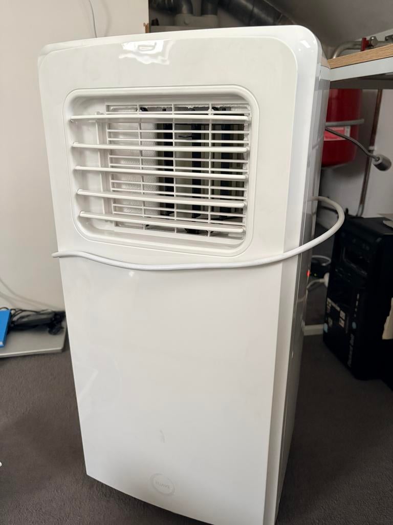 Fuave mobiele airco, Witgoed en Apparatuur, Airco's, Zo goed als nieuw, Mobiele airco, Minder dan 60 m³, 3 snelheden of meer, Ventileren